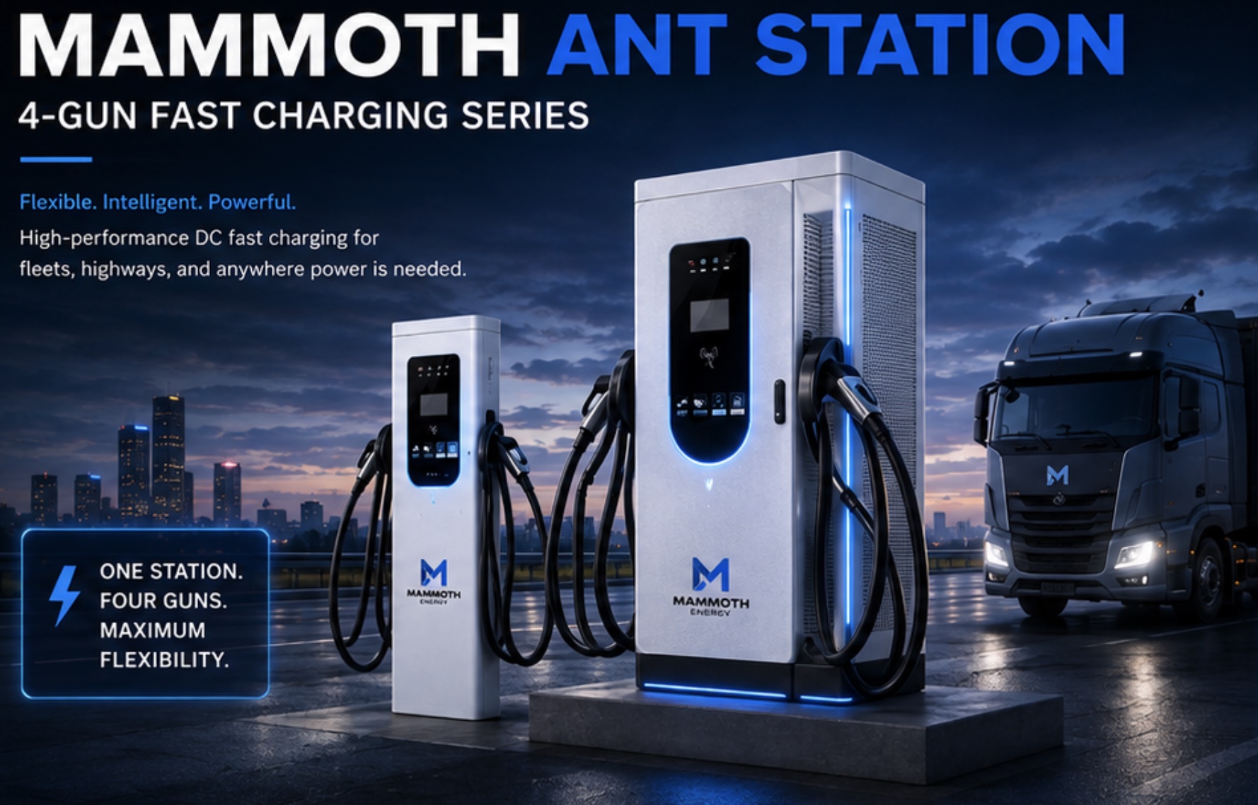 Mammoth Ant Station — 4-gun fast charging series