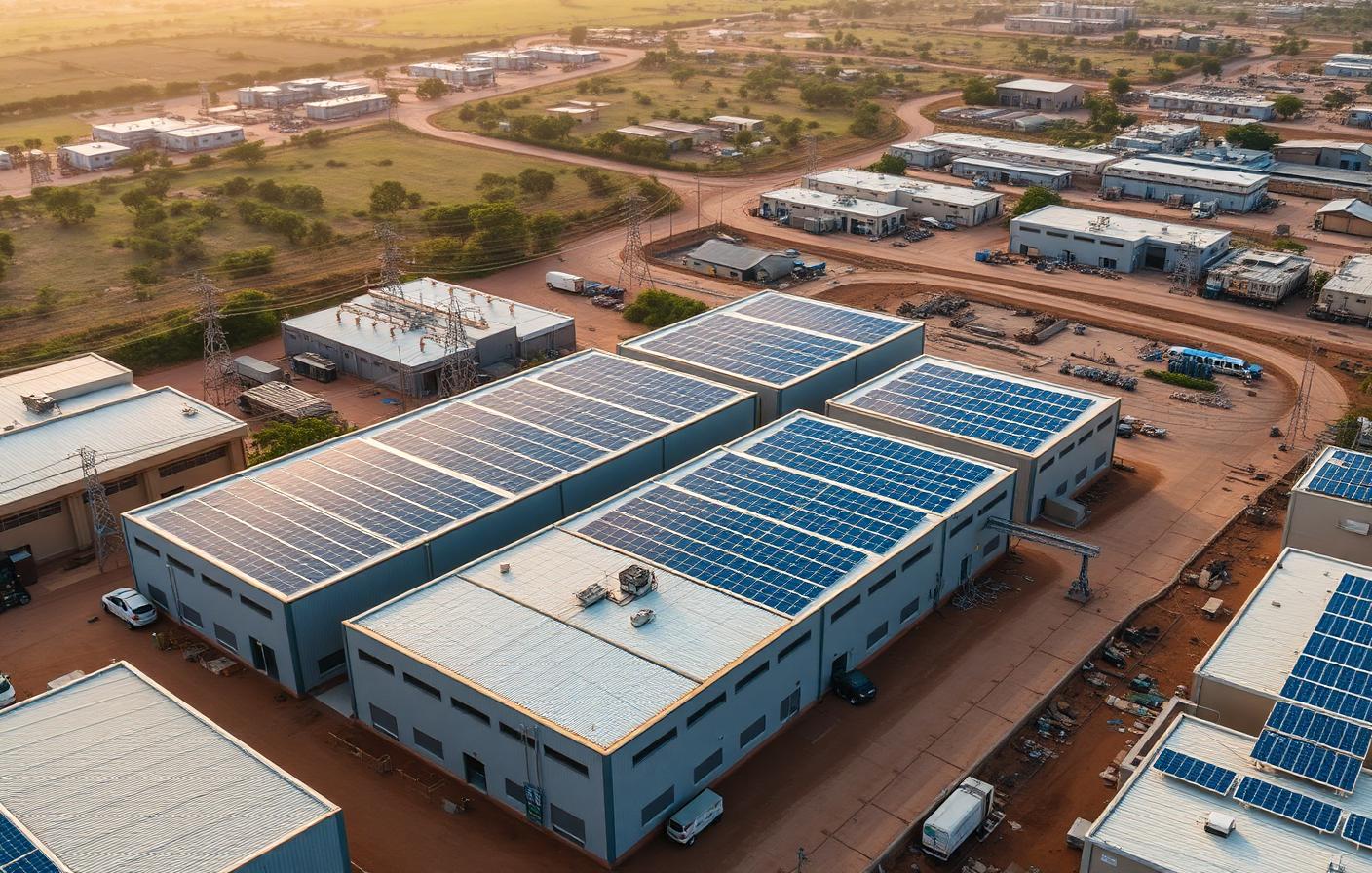 Industrial-park energy systems